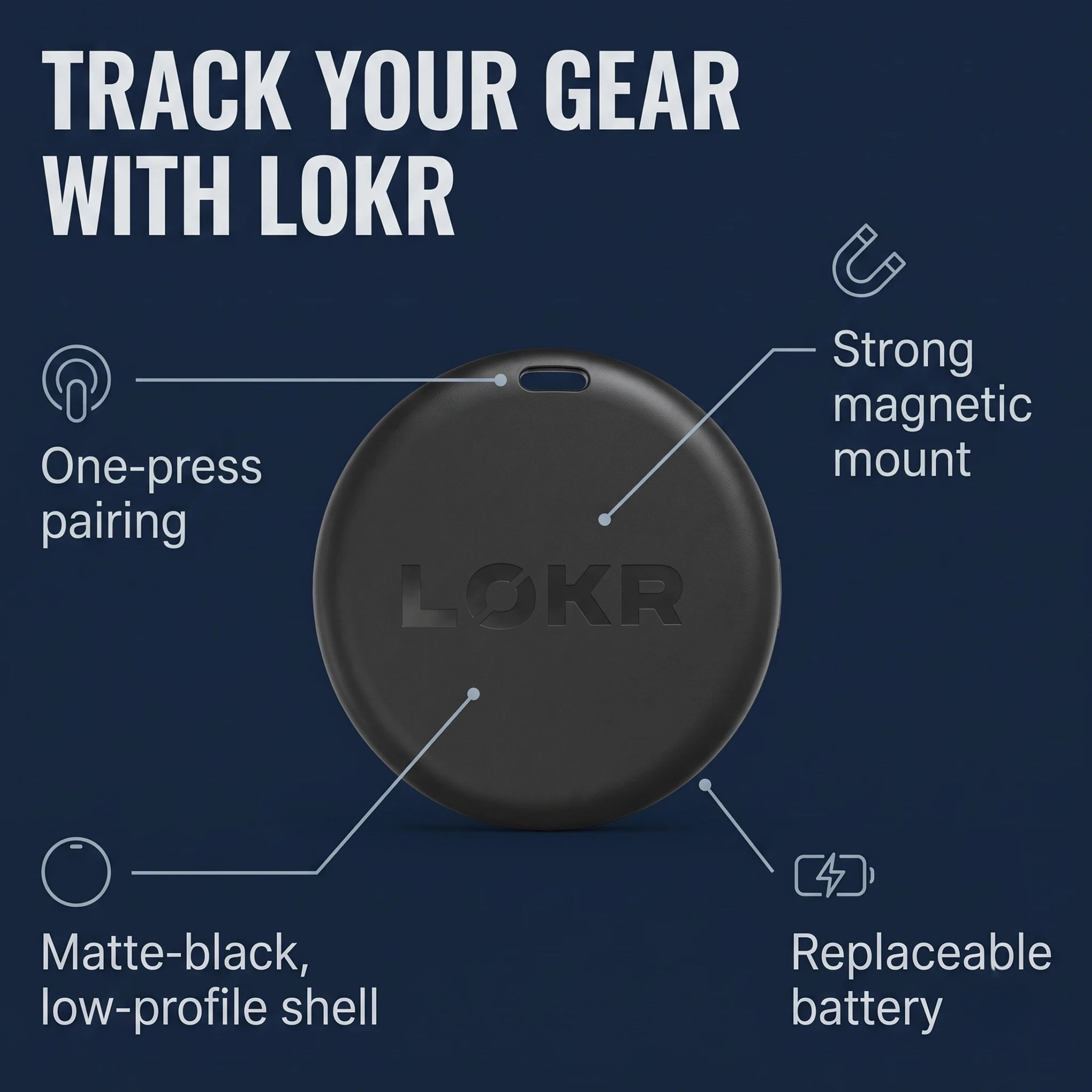 LOKR Tracking Tag