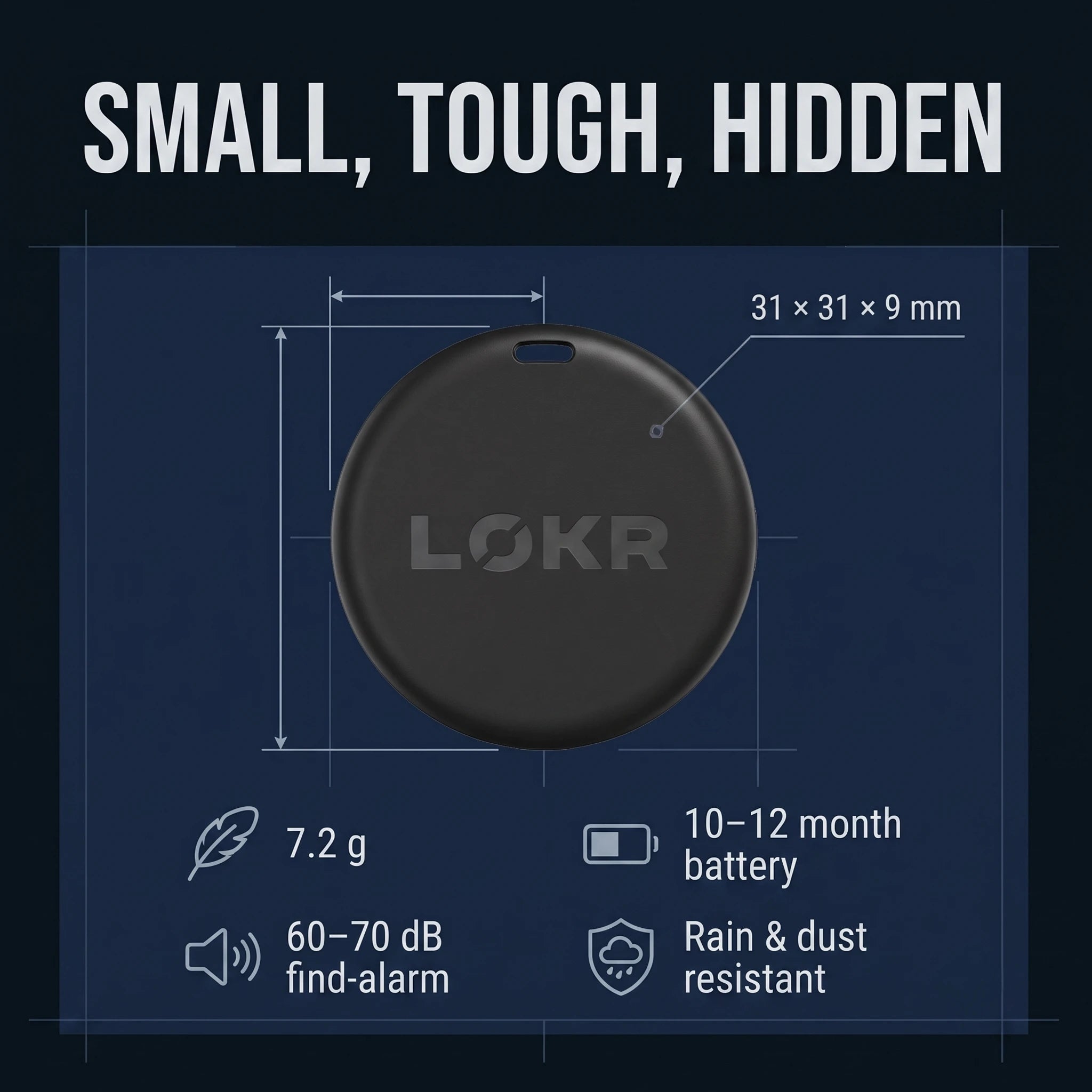 LOKR Tracking Tag