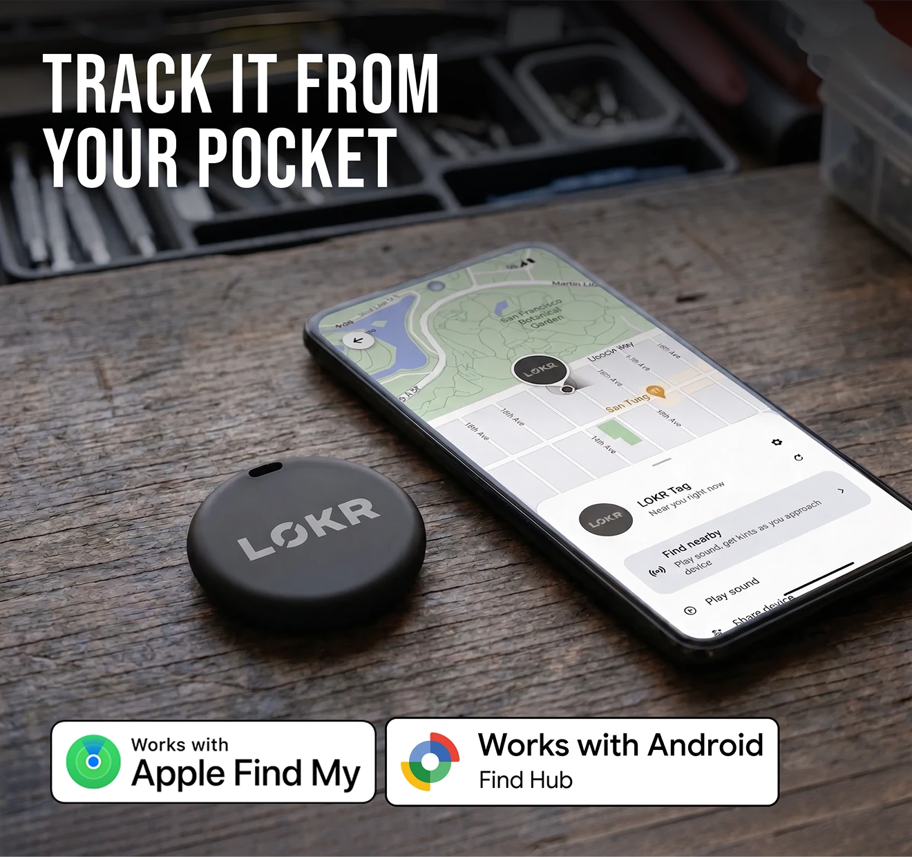 LOKR Tracking Tag